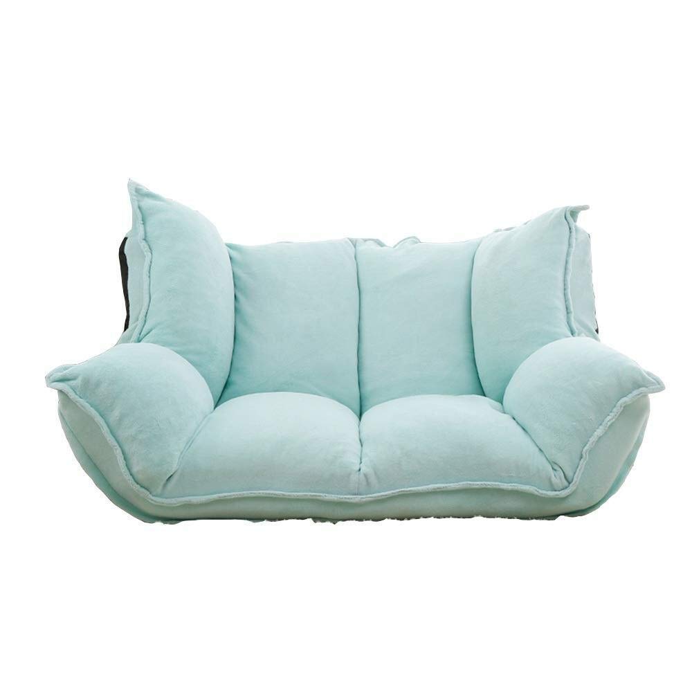 Sedia da salotto pieghevole in tessuto, resistente e confortevole per patio, soggiorno, piccolo appartamento e camera da letto relax