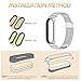 MIJOBS Strap for Xiaomi Mi Band 5 Mi Band 6 Mi Band 7 Breathable Replacement Strap for Band 4/Mi Band 3 Smartwatch Straps Wristband Bracelet for Women Men