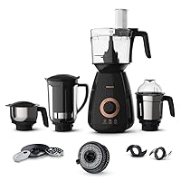 Philips HL7707/01 Mixer Grinder 750W 4 Jars with Gear Drive