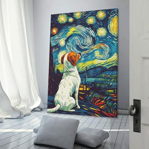 Labrador Retriever Murale Impression Toile Décoration Maison