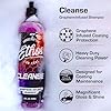 Ethos Cleanse for Cars Graphene Shampoo, Ceramic Coating Infused Car Wash Soap, High Lubricity Car Cleaning Shampoo for Coated, Waxed & Untreated Vehicles