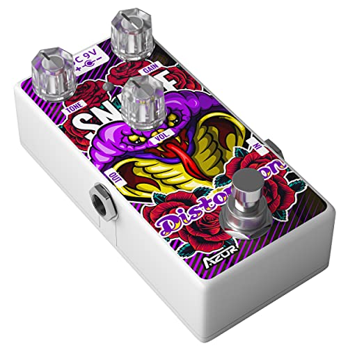 Azor Distortion Guitar Effect Pedal Snake Variant Distortion Pedal For Electric Guitar True Bypass Ap506 #TOP2