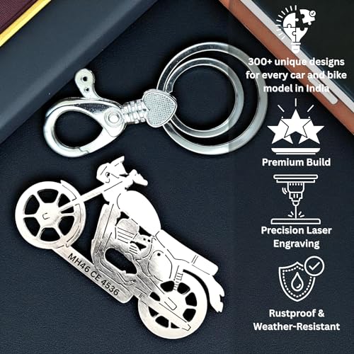 Image of Stainless Steel For jawa keychain | customized keychain with name | Made for Jawa 42, Jawa 42 bobber and Perak | best gift for boyfriend best friend boys & best gift for husband