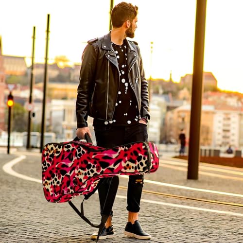 Housse pour guitare imprimé léopard 104 cm imperméable Oxford - 6