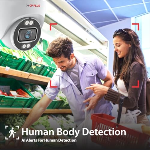 Image of CP PLUS 3MP Indoor Dome CCTV Camera | 4G SIM-Based Wireless Security Camera | Human & Motion Detection | Night Vision 25M | Two-Way Audio | Built-in Siren | Mobile App Control | EZ-M31G