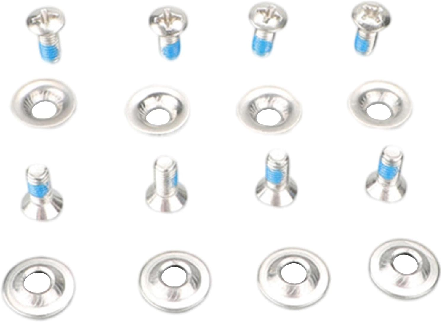 Snowboard Binding Screws Set Screws for Veneer Holders Snowboard Binding Hardware Snowboard Fixing Gasket Accessories for Safety Skiing (Color : 8pcs)