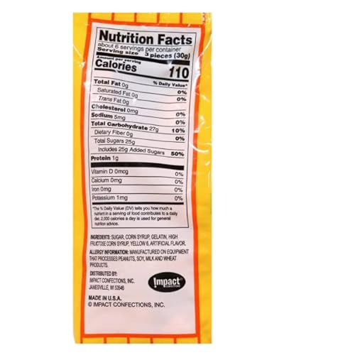 Classic Marshmallow Circus Peanut Candies - Melster Candy Individually Wrapped Fat-Free Snack | Light, Airy, Chewy Treats Shaped Like Over-Sized Peanuts (2 Pack Bags) #TOP3