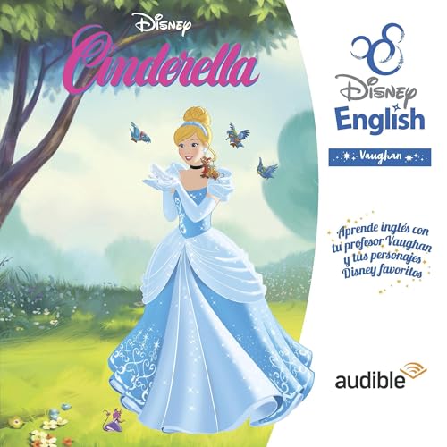 Diseño de la portada del título Cinderella - Disney English Vaughan