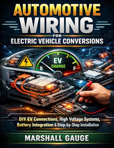Automotive Wiring for Electric Vehicle Conversions: DIY EV Connections, High Voltage Systems, Battery Integration & Step-by-Step Installation (Modern Automotive Technology Diagnostics Mastery Series)