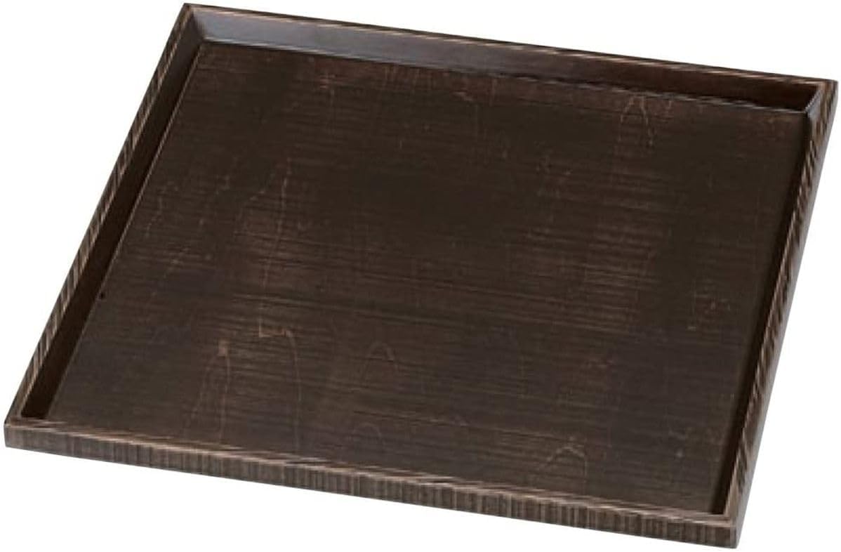 在庫ラスト10枚セット木製 羽反長角膳（はぞりちょうかくぜん）45cm