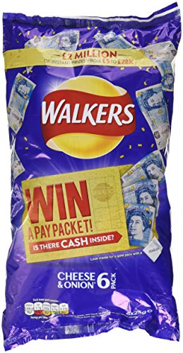 Price comparison product image Walkers Crisps Cheese and Onion,  25g