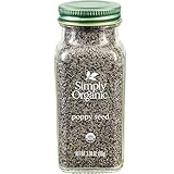 Simply Organic Poppy Seed Whole, Organic, 3.38 Ounce