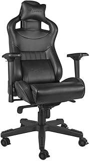 Genesis Nitro 950 Silla para Videojuegos, Piel, Negro, 87x71x36,5cm