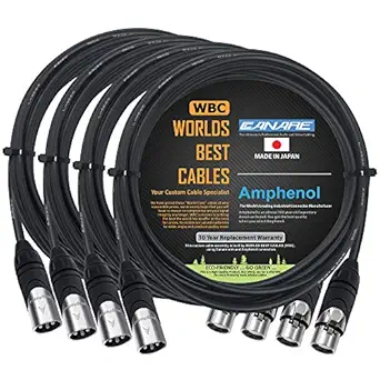 4 Units - 15 Foot - Canare L-4E6S