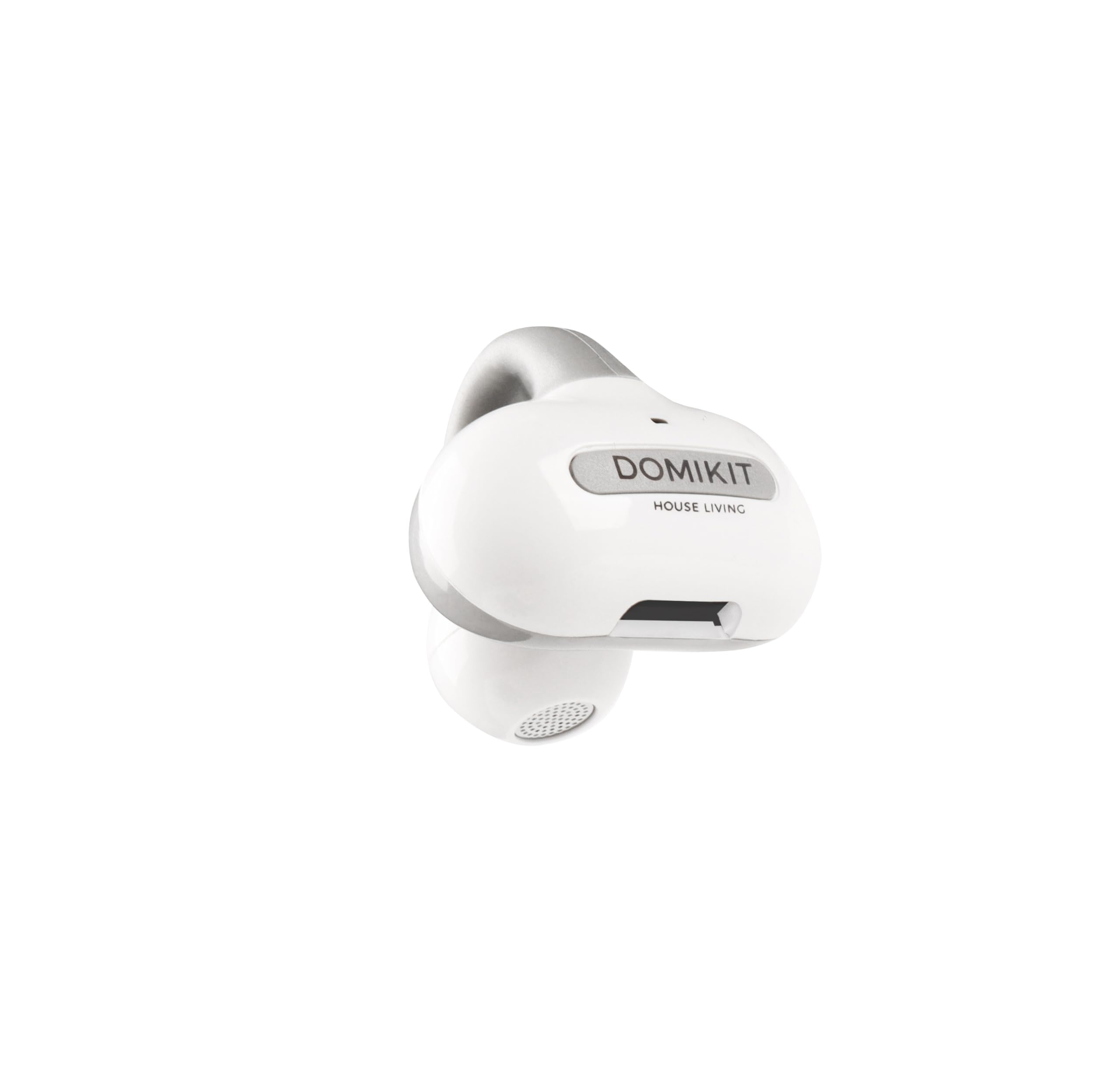 Oreillette Bluetooth V5.2 sans Fil - 70 mAh, 15H Lecture, 10H Communication, Micro Intégré, Clip Oreille Ouvert, Charge USB-C en 2H, Légère
