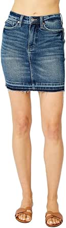Judy Blue - High-waist Denim Mini Skirt main image 1