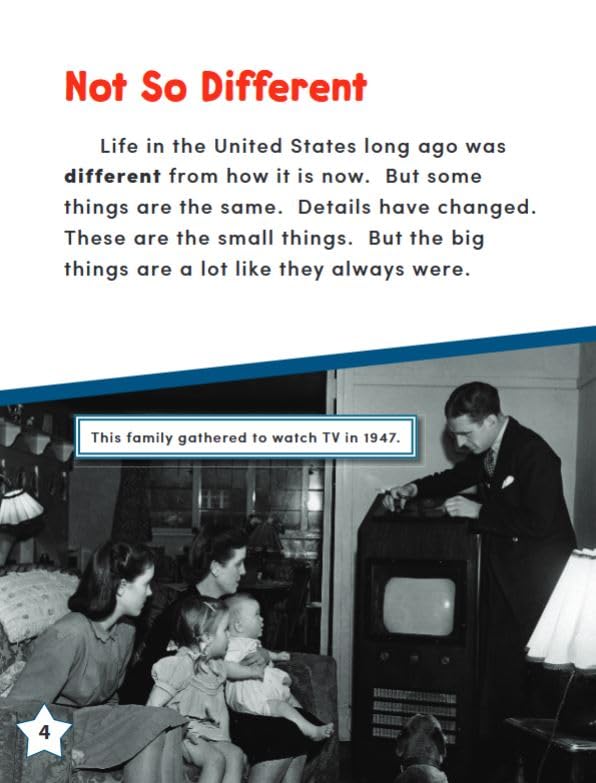 America Then and Now - Social Studies Book for Kids - Great for School Projects and Book Reports (Social Studies: Informational Text) - Image 4