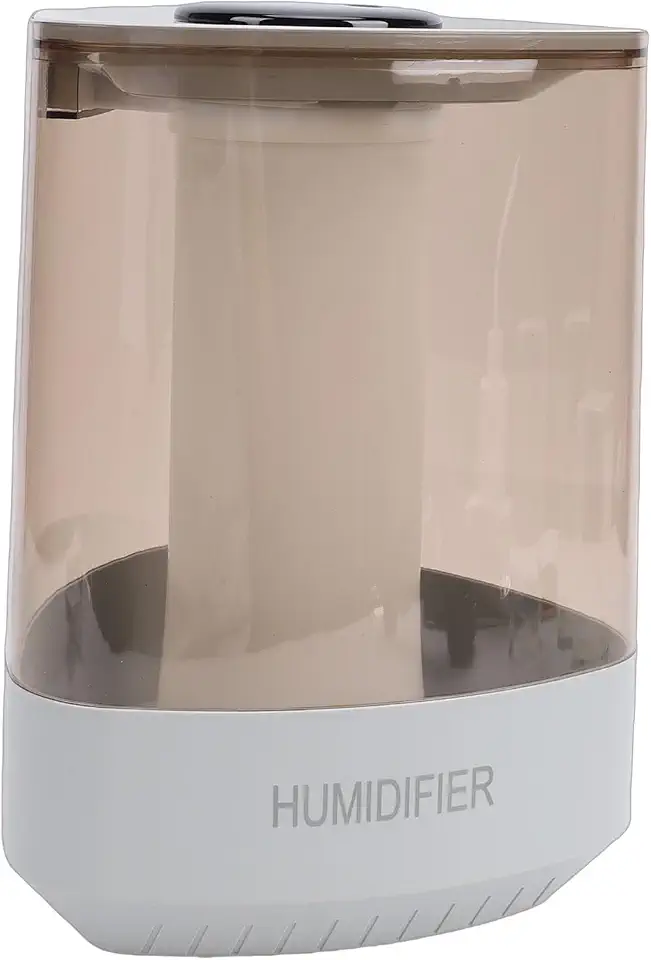Karlak Umidificador 5L Com Bico Duplo Alimentado por USB, Luz Ambiente, Névoa Fria, Umidificador de Ar, Quarto, Carro, Escritório