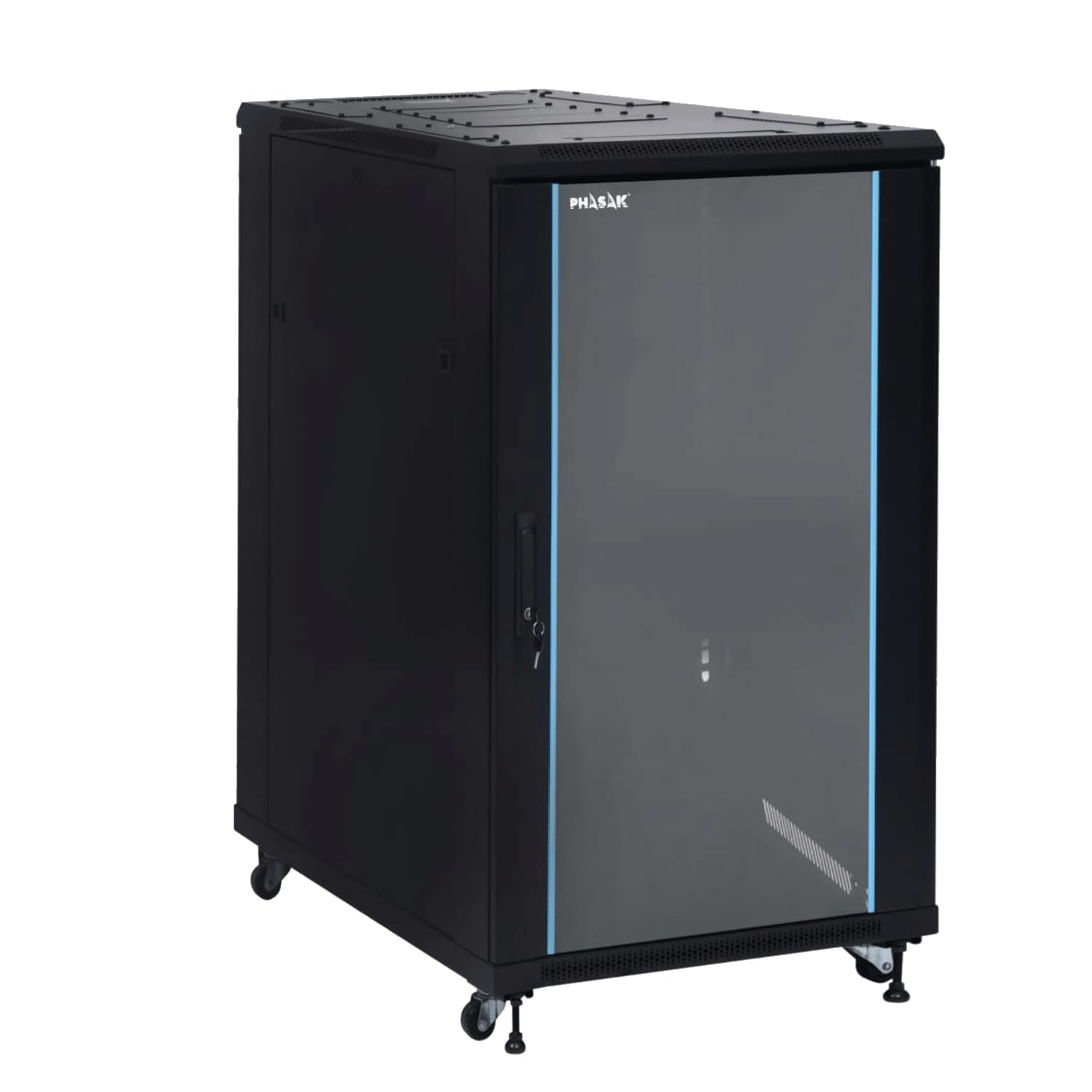 Phasak Armario Rack de Suelo Pro Server (desmontado) 600x800X1075 22U