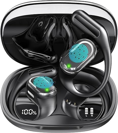 Ai Translation Earbuds Real Time, Simultaneous Interpretation Translator Earbuds, 144 Languages Translatior Headphones,60H Audifonos Traductores Inglés Español, Wireless Bluetooth Earphones