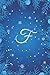 Produktbild F Notebook: Christmas Gift Lined Journal F Letter for Adults Kids Teens