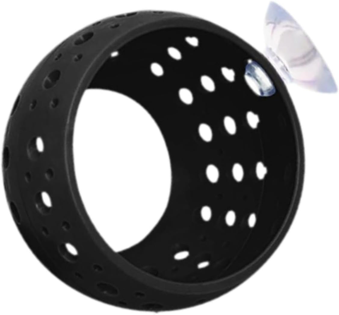 Betta Fish Tunnel Accessories Hideway Aquarium Suction Betta Sleeping Tunnel Black|Pet Supplies | Fish & Aquariums | Decorations|1 Fish Tunnel