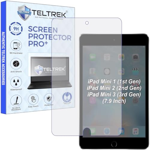 Image of Screen Guard Compatible With Apple iPad Mini 2 /Mini /Mini 3 7.9 inch Inch Tablet Flexible Fiber Screenguard Not a Tempered Glass Screen Protector