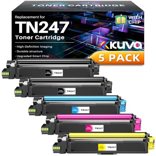 Toner Brother TN247 TN243 compatible pack de 5 cartouches Kuva