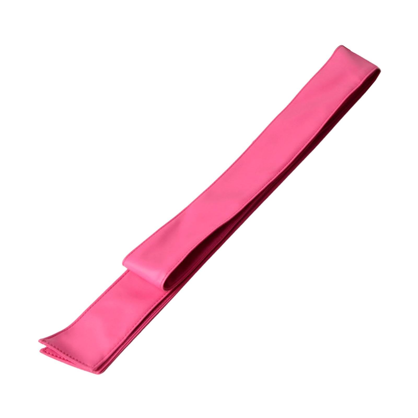 Women Overcoat Waist Belt Casual Trendy Coat Belt for Dress Overcoat Sweater rose red-image-23