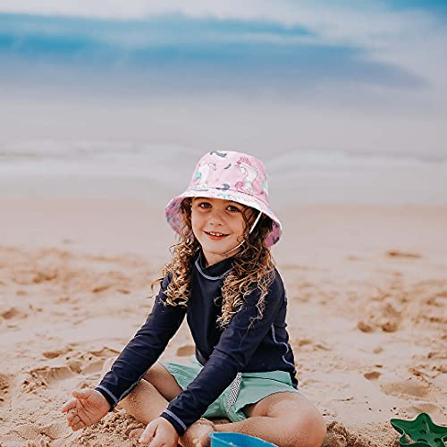 Kids Bucket Hat Print Cotton Beach Hat Summer Travel Sun Hats3
