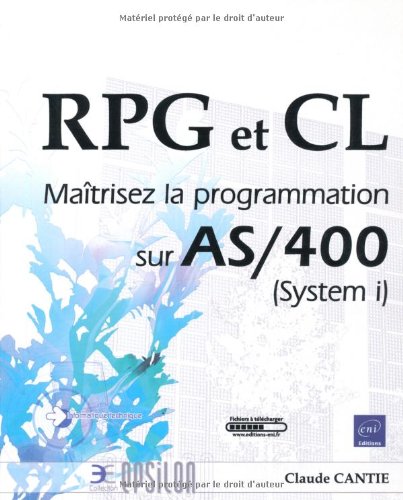  RPG et CL - Maîtrisez la programmation sur AS/400 Gratuit