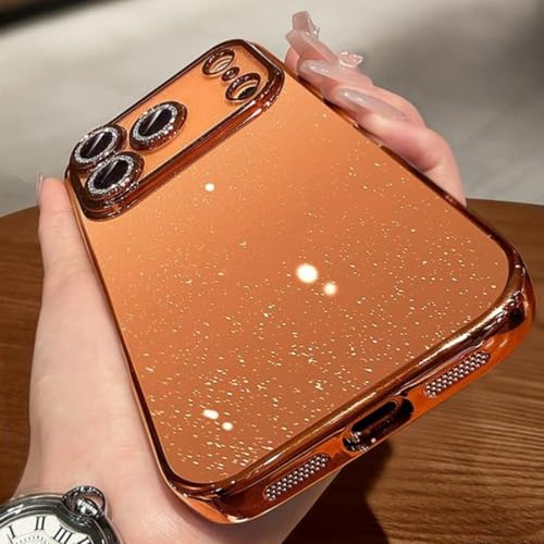 Coque transparent paillettes iPhone 15 Pro Max - 3