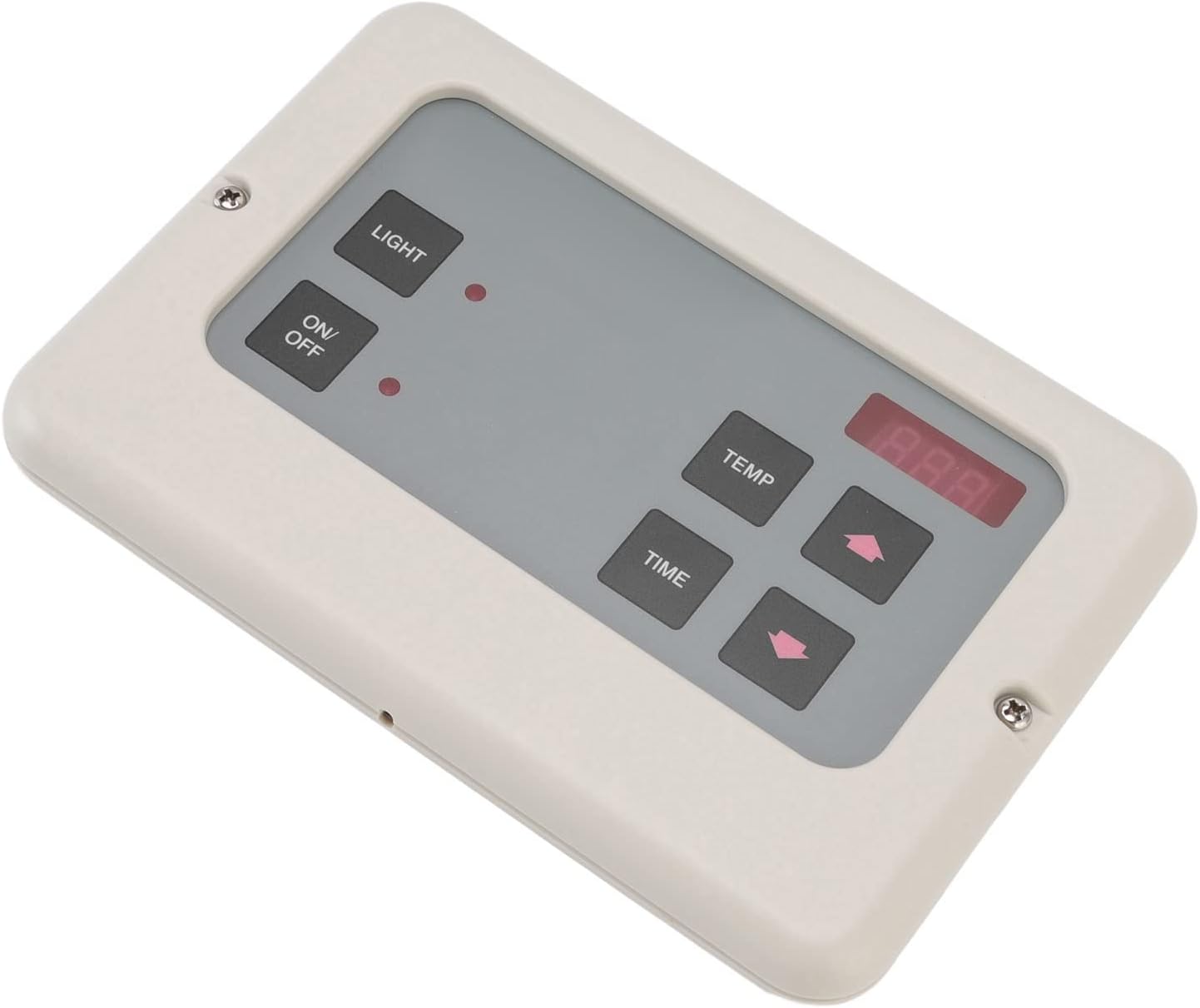 Sauna Room Temperature Controller Wall Mount Wet Steam Generator Controls Household (White)