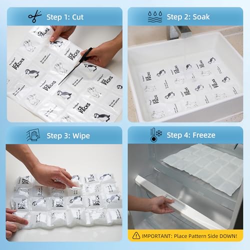 Kaulipoa Ice Packs for Lunch Boxes, 6 Sheets Cut-to-Size Flexible Ice Sheets, Thin Reusable Freezer Packs for Coolers, No-Leak Flat Cold Blocks for Work Meal Prep & Picnic by Kaulipoa - Image 5