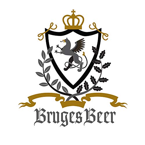 Jogo de Copos para Cerveja em Cristal Ecológico, Prague Logos Sortidos, A15cm, 4 Peças, 300ml, Bohem