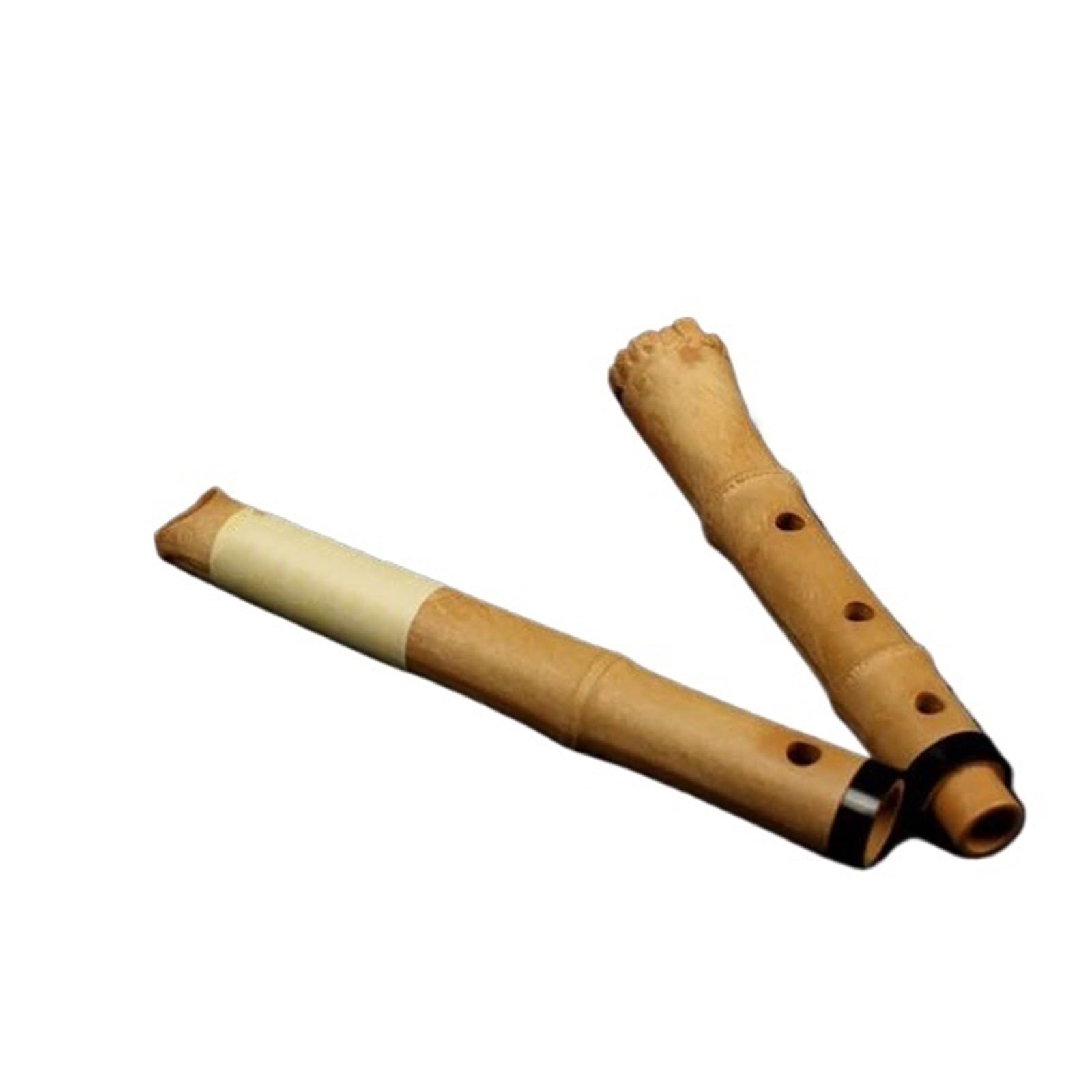 Flûte En Bambou Shakuhachi En Résine Accordage En D 5 Trous Instrument En Bois Flûte En Bambou