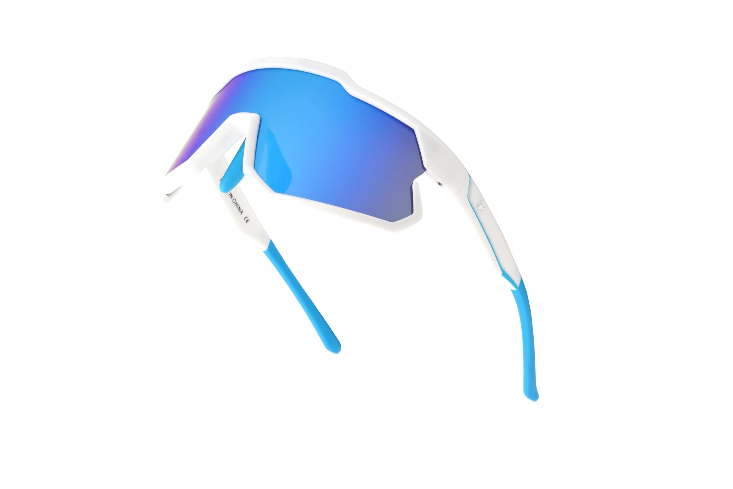 Surf Monkey Gafas de sol deportivas Hombre/Mujer – TR90 – Gafas Ligera para Bicicleta y deportes al Aire Libre (Oscuro)