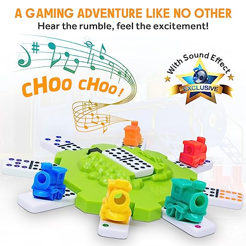 Yinlo 166248011 Mexican Train Dominoes Set thumb #1