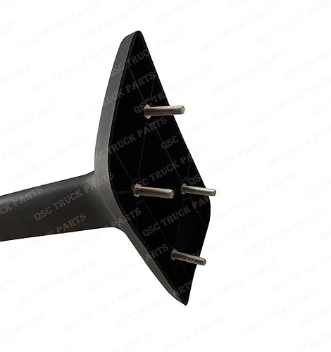 Miniatura 4 de QSC Truck Parts Espejo de capó negro lado izquierdo del conductor para camiones LT625 International LT