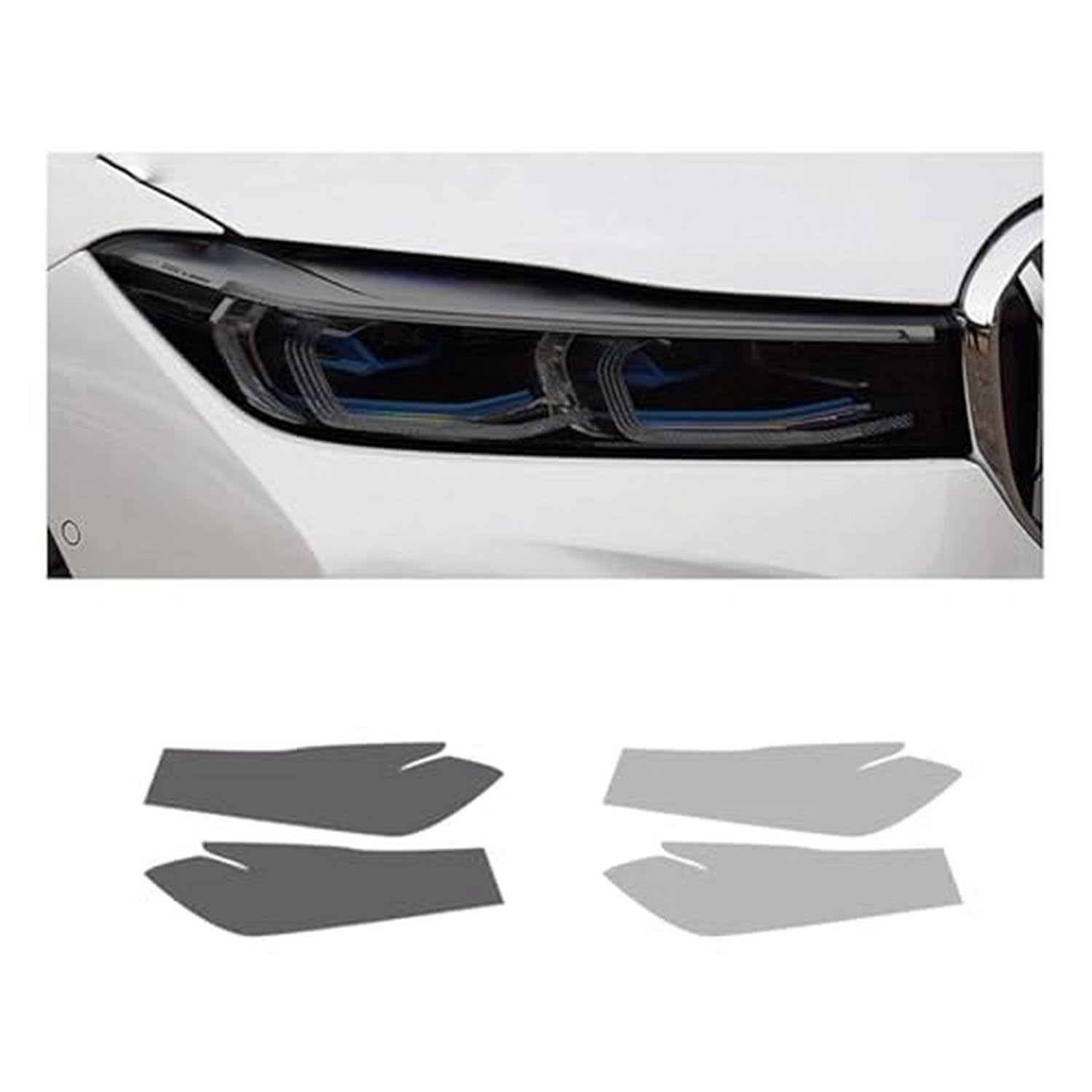 Film phare BMW Série 7 TPU haut de gamme transparent