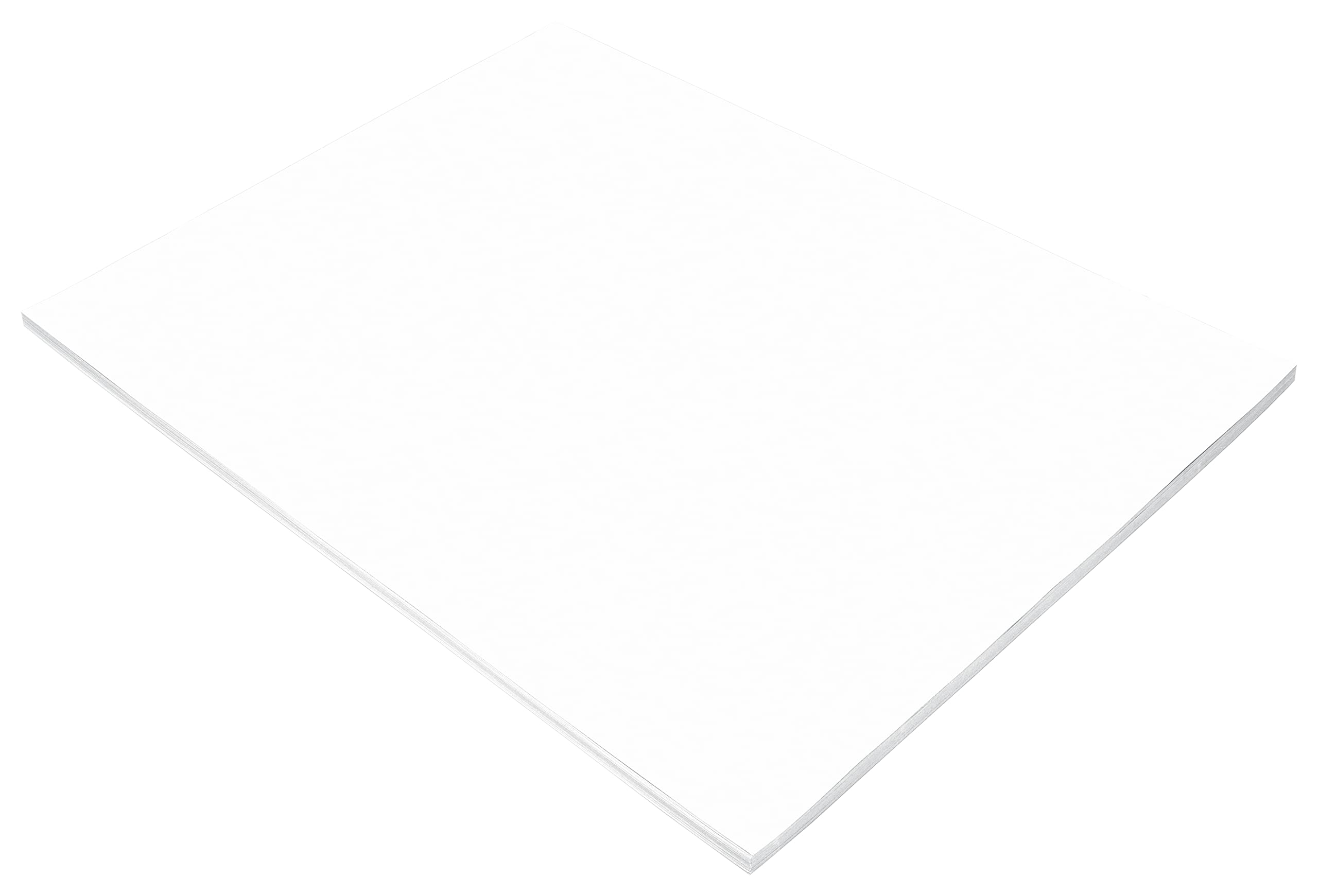 Tru-Ray Construction Paper, 50% Recycled, 18" x 24", White, 50 Sheets