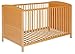 Best For Kids Gitterbett 2 in 1 Patrick 70x140 cm Juniorbett Kinderbett Babybett in Zwei Farben (Natur)