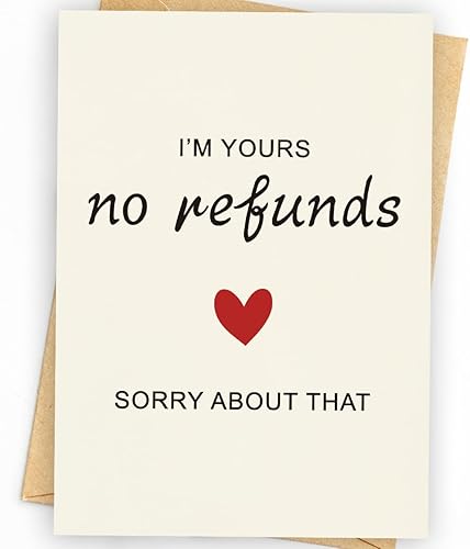 Valentine Day Gifts & Card | Anniversary Card to Husband | Funny Anniversary Card & Gifts for Women - Valentine's Day Gifts For Men