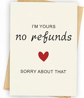 Valentine Day Gifts & Card | Anniversary Card to Husband | Funny Anniversary Card & Gifts for Women, Men, Husband, Wife, Him, and Her | Happy Anniversary Decorations