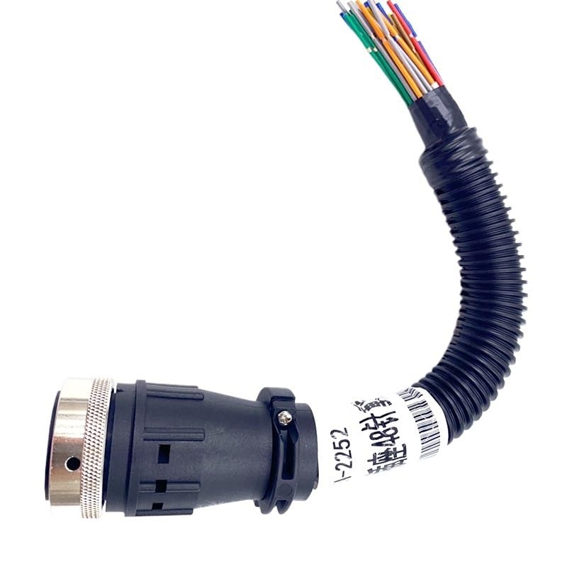 1 Pc 48 Pin Car Plug Socket Full Harness Connector Compatible Sinotruk DCU Howo A7 T7H