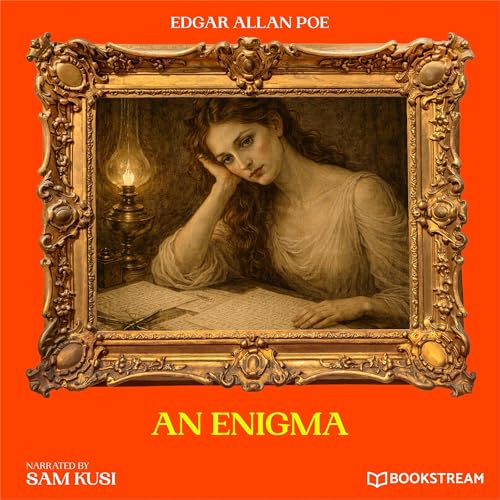 Diseño de la portada del título An Enigma