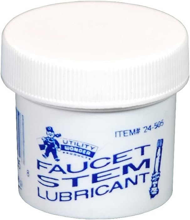 UTILITY WONDER 24504 1oz FAUCET STEM LUBRICANT HEAT PROOF/WATERPROOF GREASE
