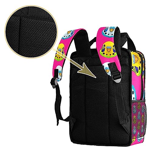 Sac à dos Melopsittacus pour perruches multicolore 35cm