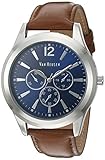 Van Heusen Men's Quartz Metal Dress Watch, Color:Brown (Model: VAN5056)