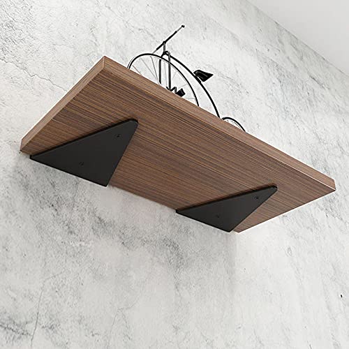 Suwooy 2pcs Supports d'étagère dissimulés Cover